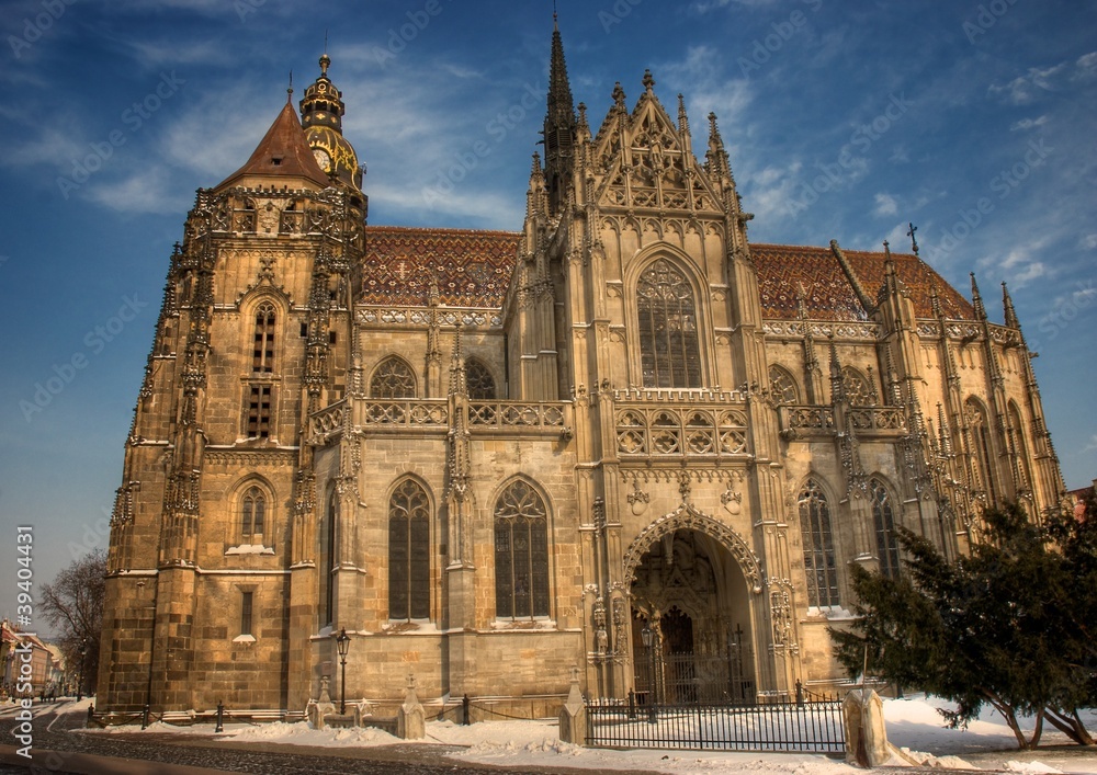 Gothic cathedtral in Slovakia