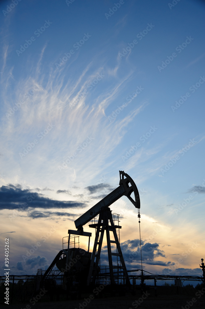 Pump jack. Stock Photo | Adobe Stock