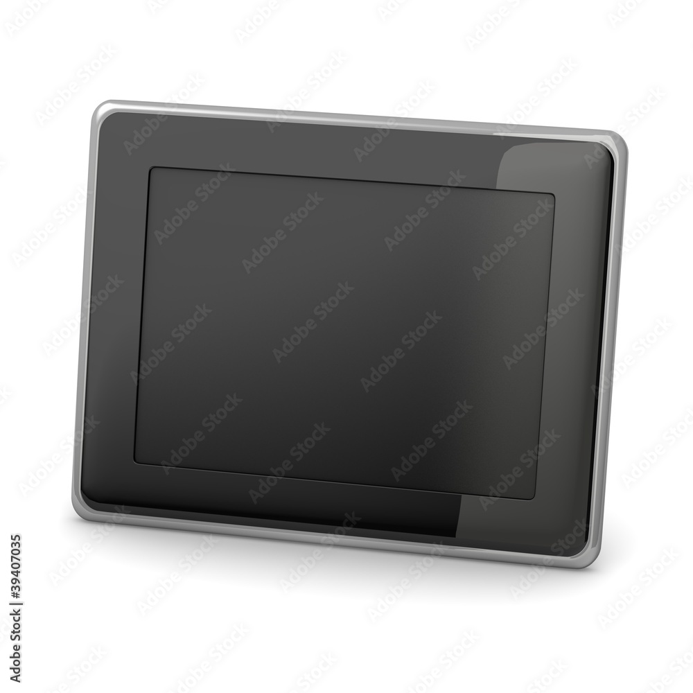 3d render of digital frame 3d render of digital frame
