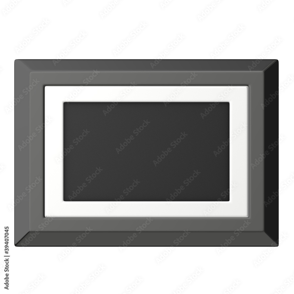 3d render of digital frame 3d render of digital frame