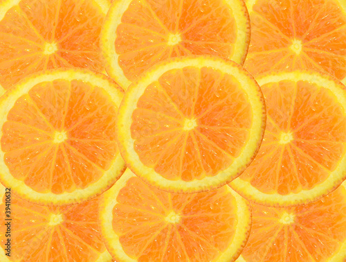 orange background