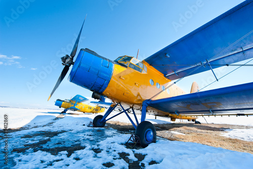 Fototapeta Naklejka Na Ścianę i Meble -  Vintage airplanes