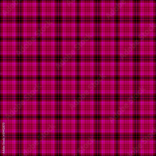 Seamless Hot Pink Plaid Background