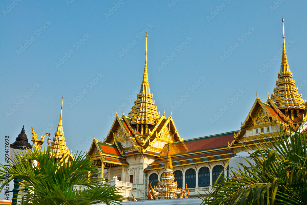 Fototapeta premium The Roof of Grand Palace
