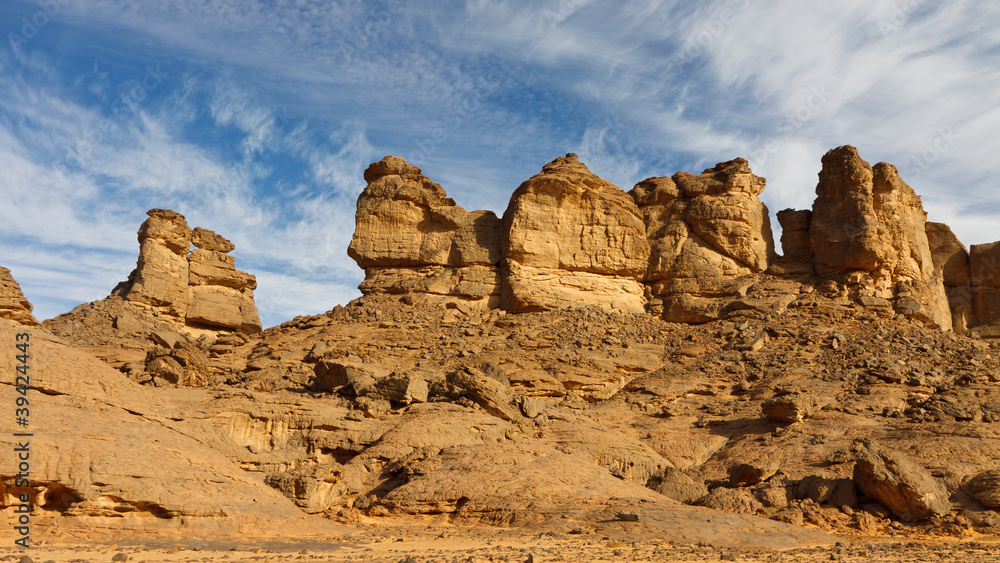 Akakus Mountains, Sahara Desert, Libya