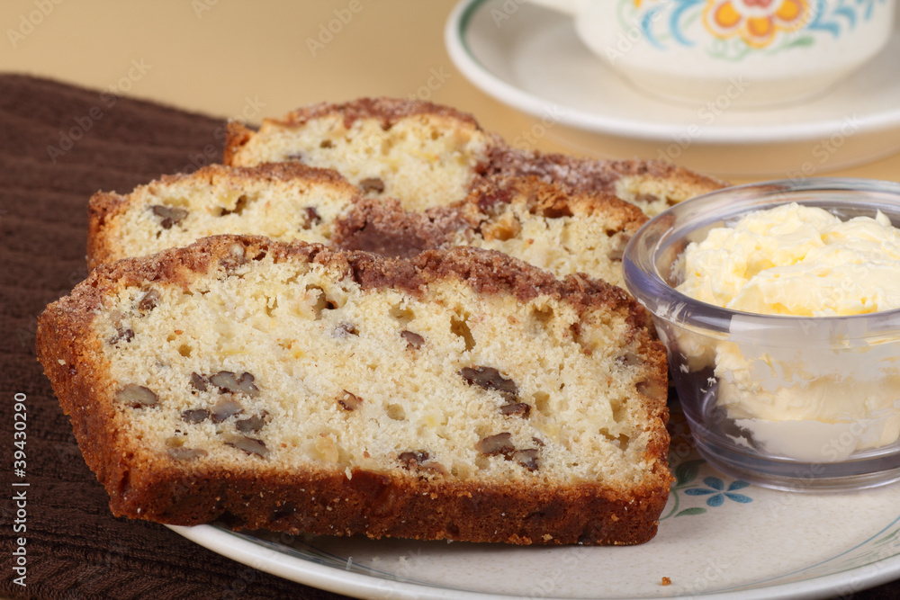 Sliced Nut Bread Sliced Nut Bread