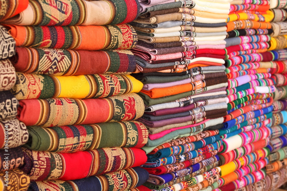 Bolivian (Andes region) traditional fabrics Bolivian (Andes region) traditional fabrics