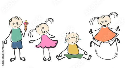4 Kinder