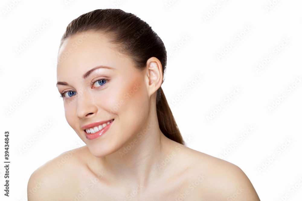Portrait of beautiful young woman Portrait of beautiful young woman