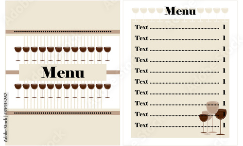 restaurant menu design