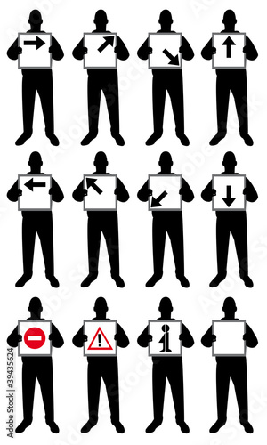 panneaux indication