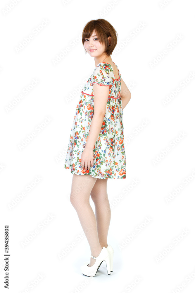 Beautiful young woman