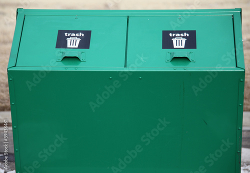 Trash bins. © oscar williams
