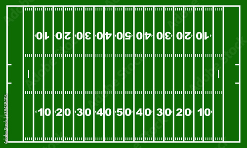 American football field