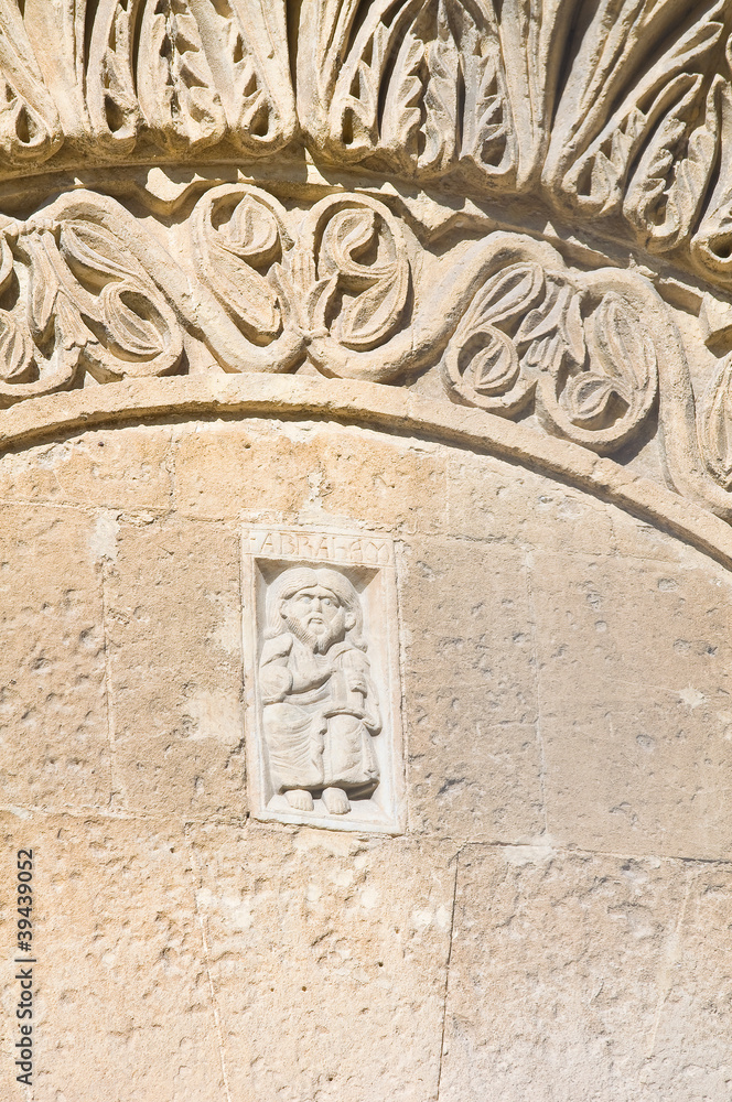 Detail of Matera Cathedral. Basilicata. Italy.