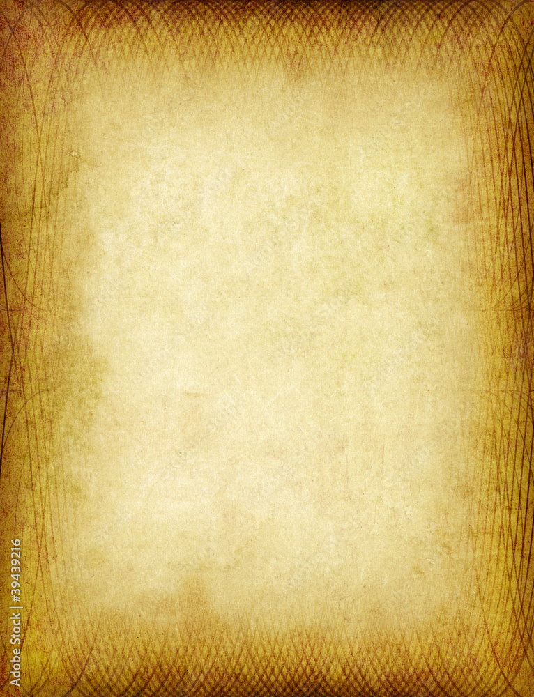 Fototapeta premium pergament urkunde design