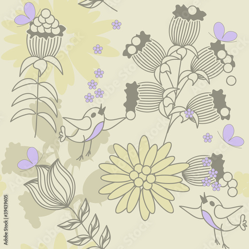 optimistical seamless pattern photo