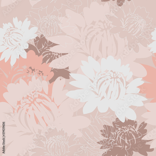 vector seamless flower wallpaper
