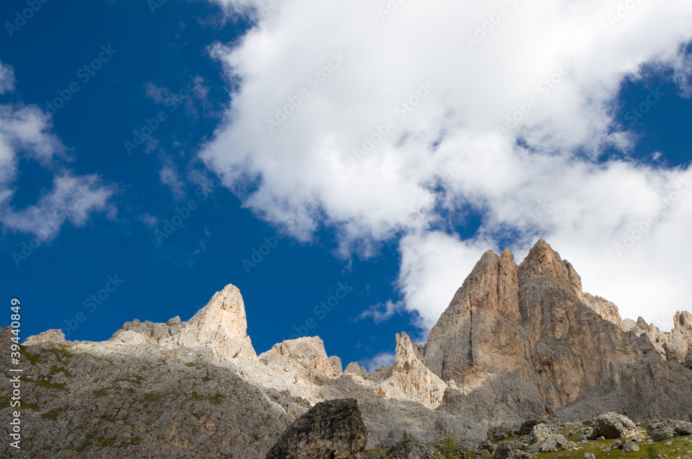 Langkofel - Dolomiten - Alpen Langkofel - Dolomiten - Alpen