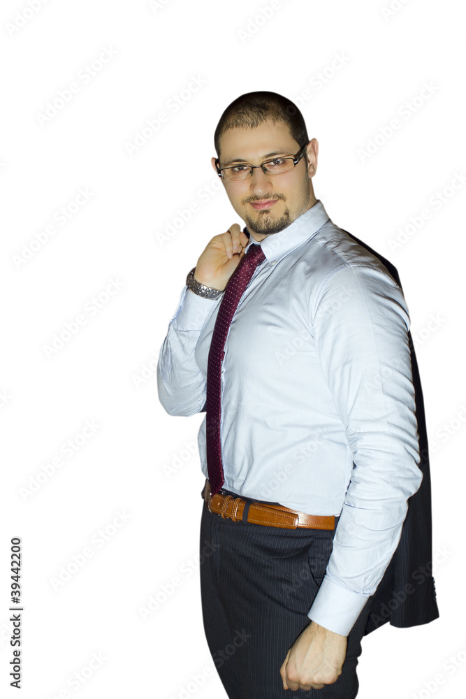 Ragazzo in giacca e cravatta Stock Photo | Adobe Stock