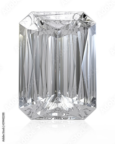 Radiant cut diamond