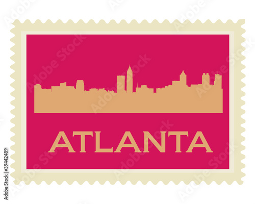 Atlanta stamp