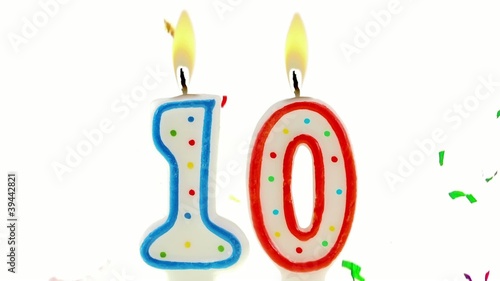 celebration number candles