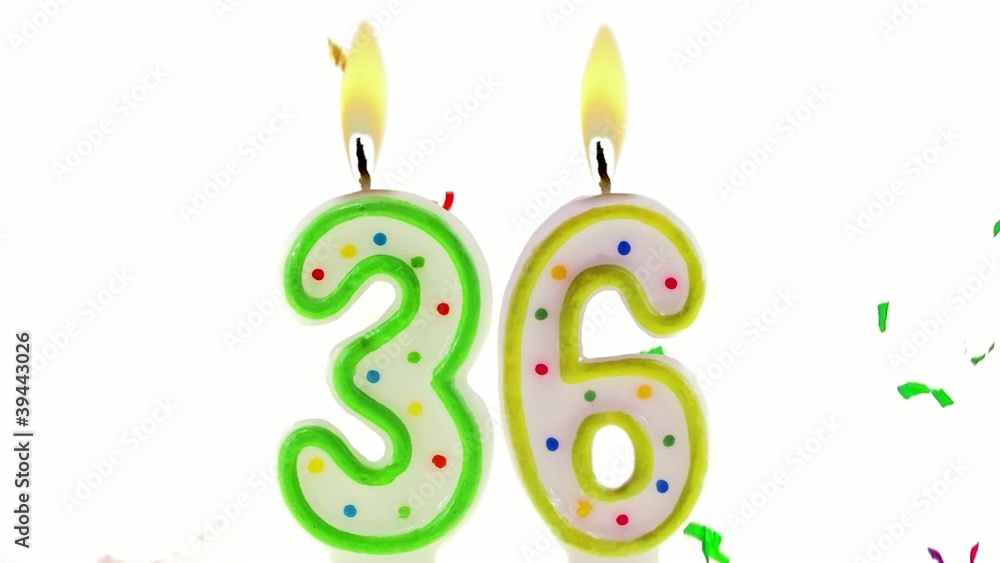celebration number candles celebration number candles