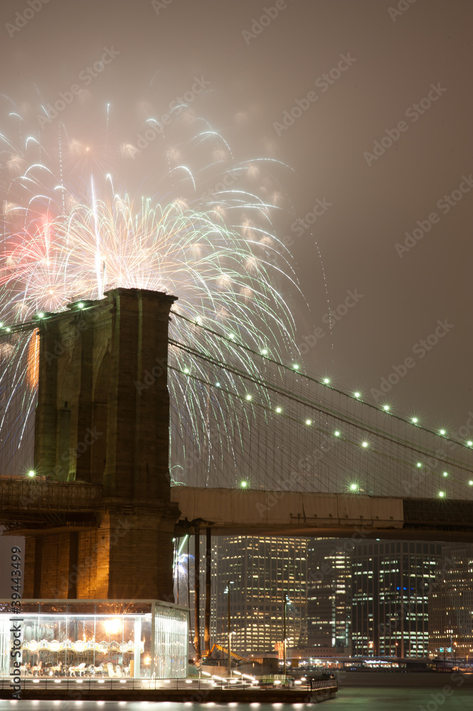 Naklejka premium Brooklyn bridge