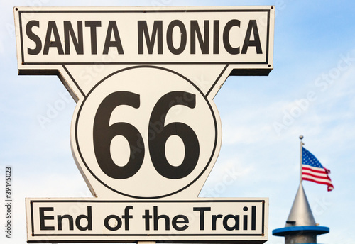Route 66 Santa Monika Kalifornien
