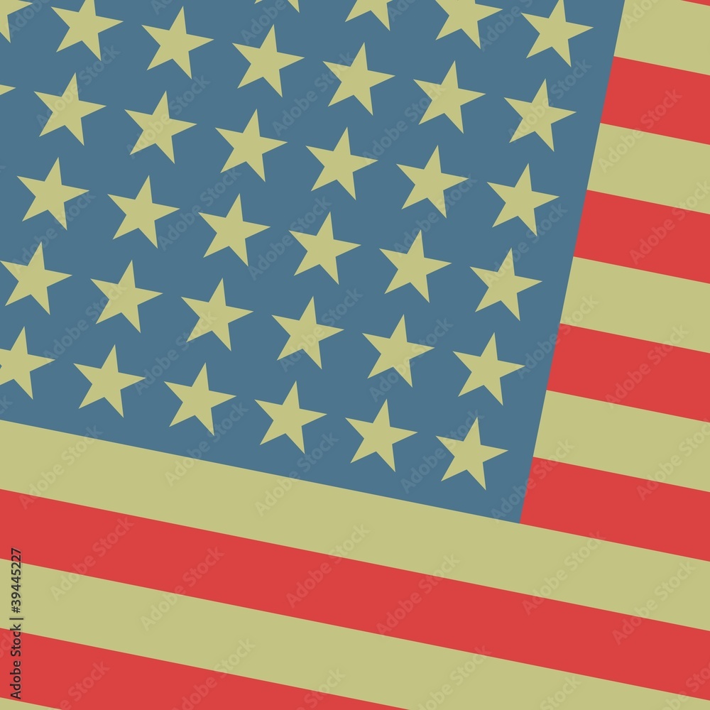 Fototapeta premium Bandera de Estados Unidos
