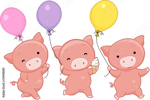 Pig Balloons