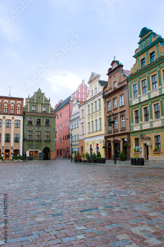 market square of Poznan, Poland