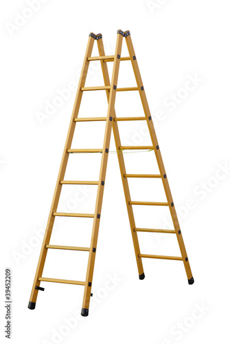 Herringbone ladder  (clipping path!)