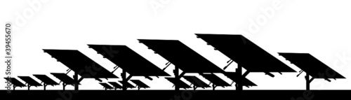 Silhouette Solarfeld