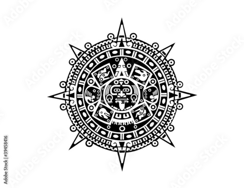 aztec calendar photo