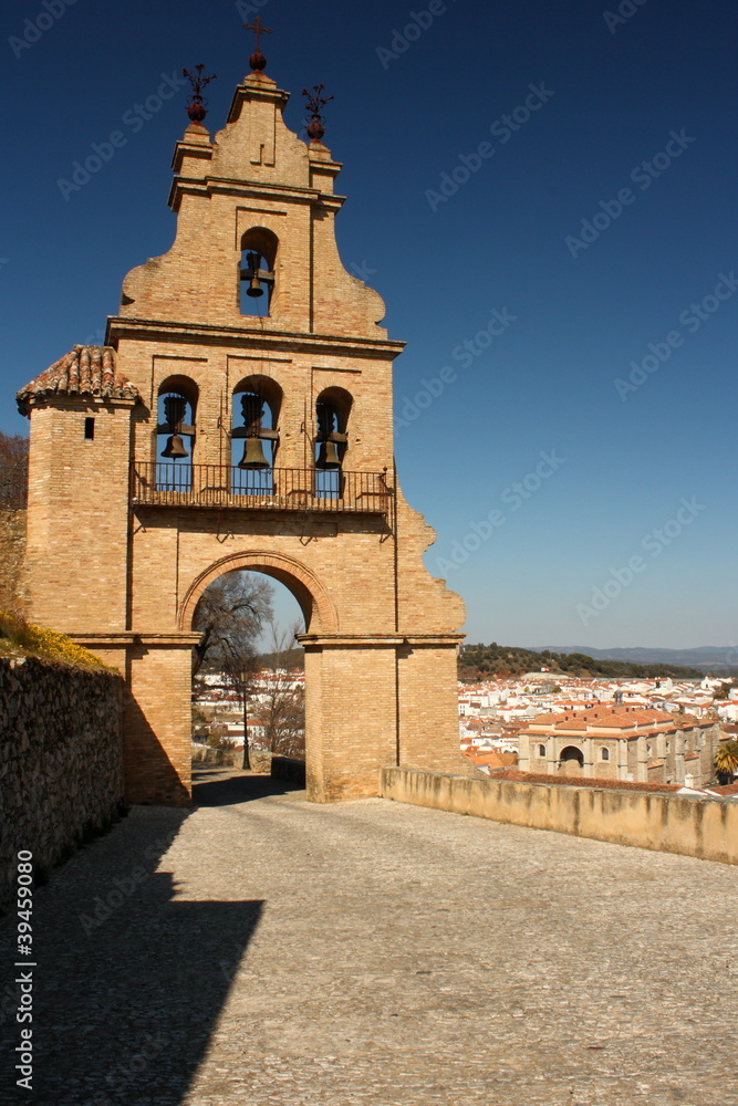 entrance to Aracena Castle, Spain