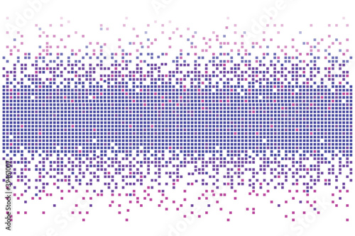 Violet gradient pixels background photo