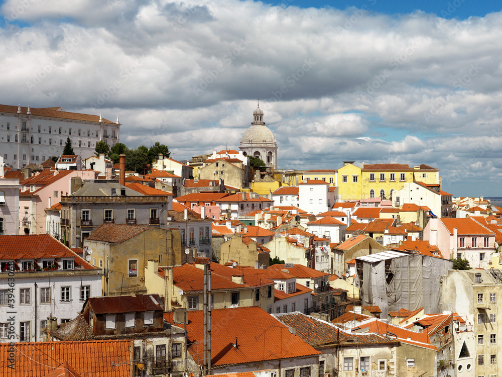 Portugal. Panorama of Lisbon