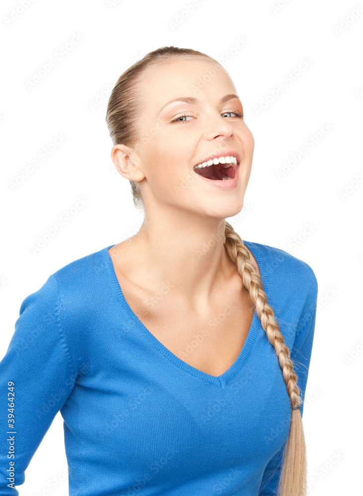 happy and smiling woman happy and smiling woman