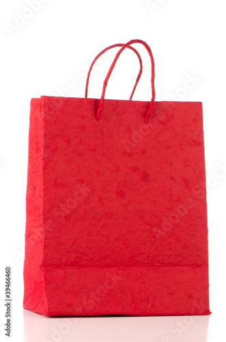 Red paper bag