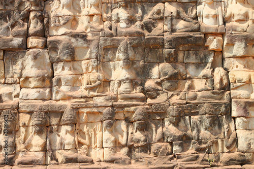 Terrace of the elephants, Angkor Thom