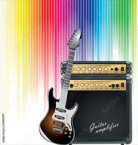 music colorful background