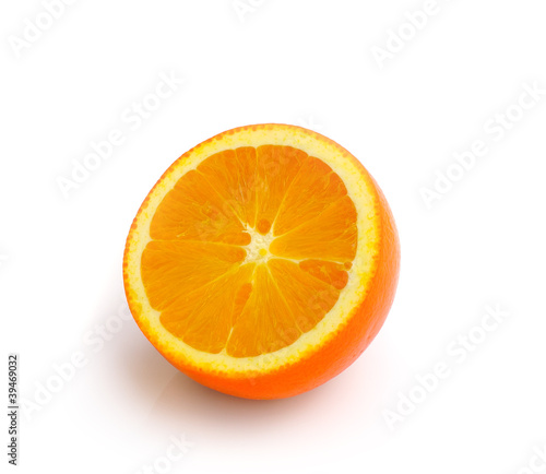 Orange isolated on white background