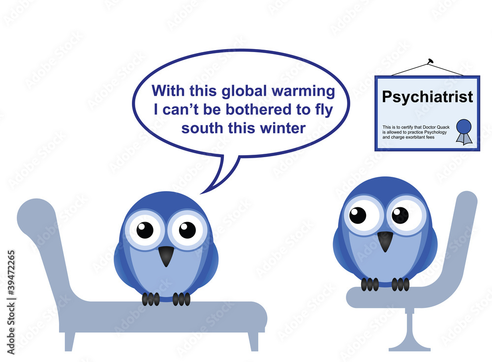 On the Psychiatric couch and global warming On the Psychiatric couch and global warming