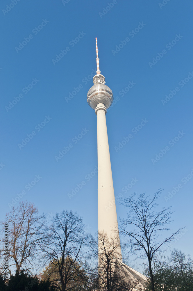 Fototapeta premium Fernsehturm in Berlin, Germany