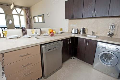 Kitchen in an apartment