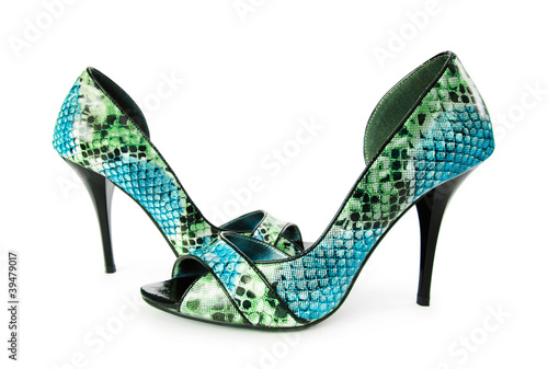 Female shoes in fashion concept