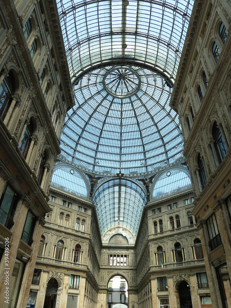 Naples, Galerie Umberto Ier, Italie