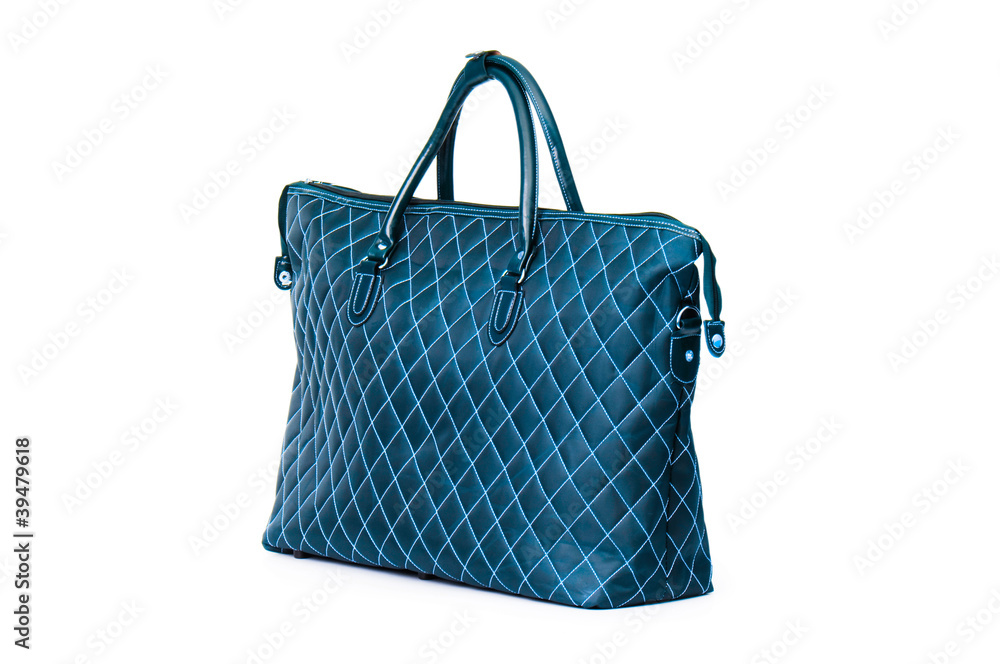 Elegant woman bag on white Elegant woman bag on white